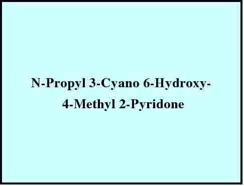 N-Propyl 3-Cyano 6-Hydroxy 4-Methyl 2-Pyridone