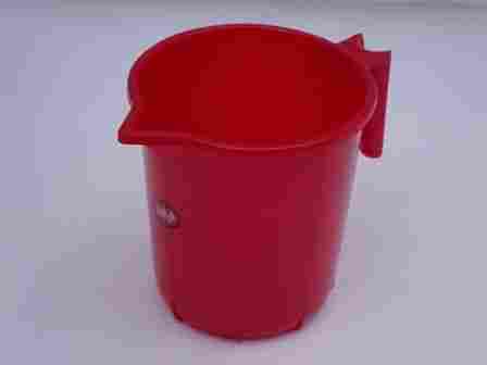 Plastic mug red