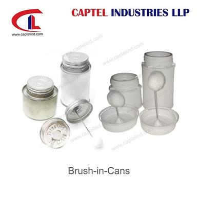 White Brush In Cans