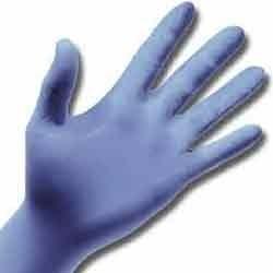 Violet Blue Nitrile Hand Gloves