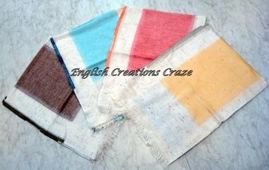 Multicolor Pure Cotton Modal Linen Woven Scarves
