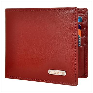 Brown Leather Wallet Design: Plain
