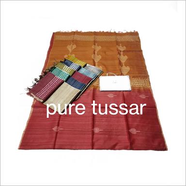 Multicolor Ladies Pure Tussar Saree