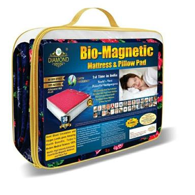 Diamond Cotton Bio Magnetic Mattress Pad With Pillow Application: Industrial