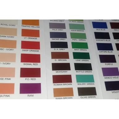 Epoxy Resin Color Pigment Application: Commercial