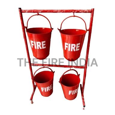 Fire Bucket With Stand Application: Industrial
