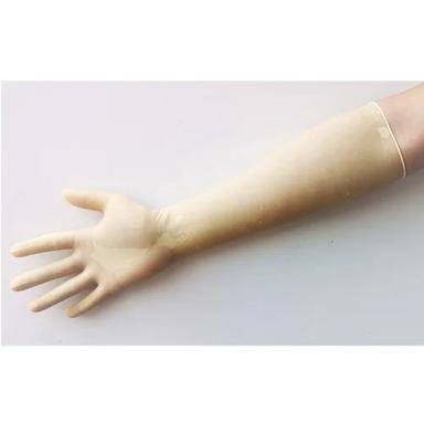 White Long Sleeve Glove