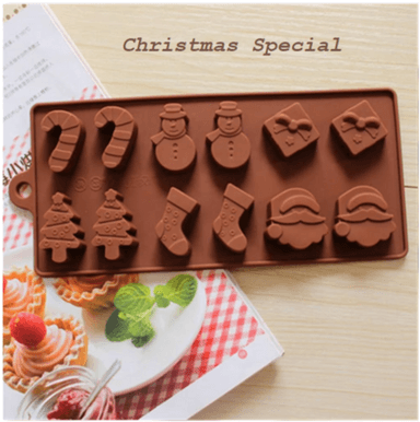 Christmas Special Shape Chocolate Moulds