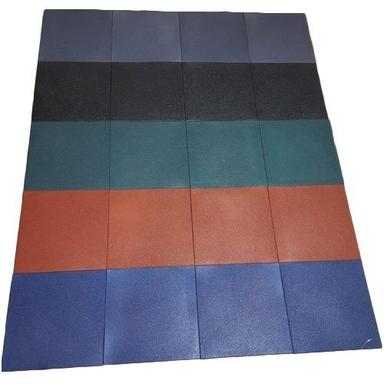Non-Slip Recycled Rubber Tile