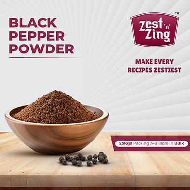 Brown Black Pepper Powder