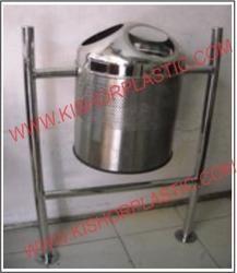 Stainless Steel Commercial Hanging and Pole Dustbin