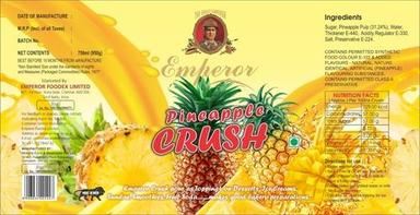 Beverage Pure Fresh Pineapple Crush