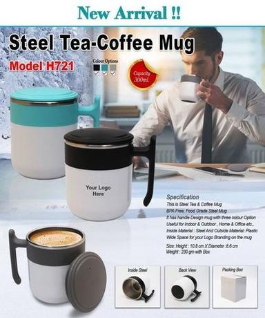 Steel Tea and Coffee Mug 