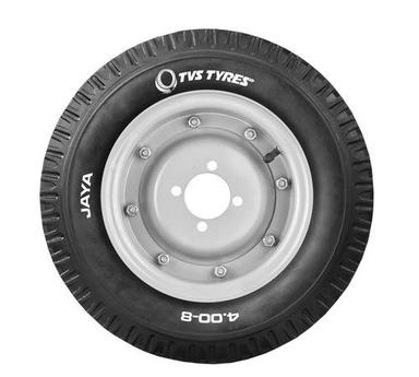Round Tvs Black Auto Rickshaw Tyre Diameter: 10 Inch (In)