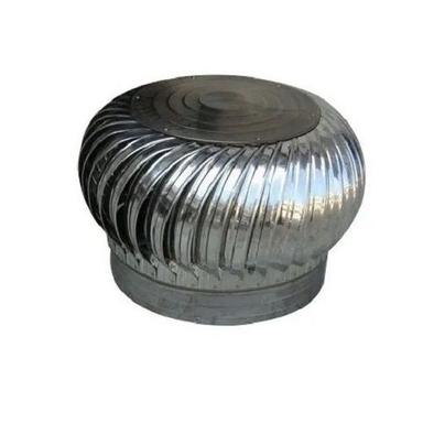 Silver Polished Stainless Steel Roof Top Turbine Air Ventilator