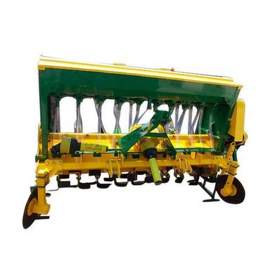 Polished Finish Heavy-Duty High Strength Tractor Operated Agricultural Roto Seed Drill