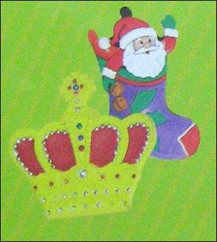 Various Colors Available Santa Claus Magnets Toys