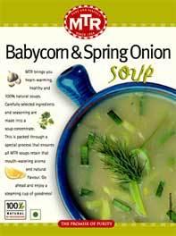 Baby Corn & Spring Onion Soup
