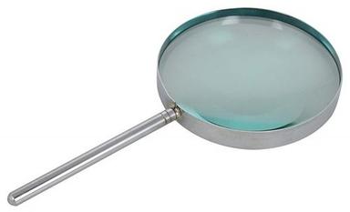 Magnifying Glass [Lens] With Heavy Metal Handle Dimension(L*W*H): 4 Inch (In)