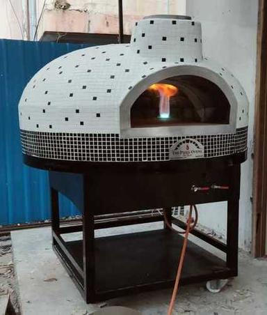 Your Choice Semi Portable Brick Wood Fired Pizza Oven With Steel Stand