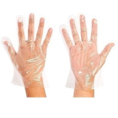 Powder Free Disposable Plain Polyethylene Transparent Gloves