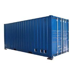 Freight Shipping Container, Color: Blue