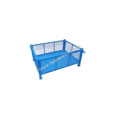 Easy To Operate Wire Net Box Metal Pallet