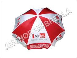 Red And White Promotional Folding Umbrella