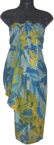 Fancy Poly Printed Sarong Age Group: Adults