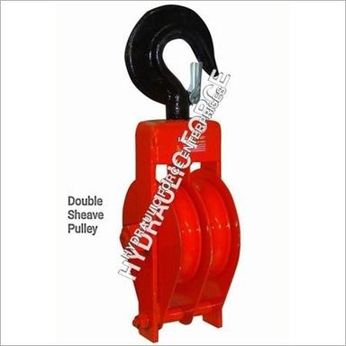 Double Sheave Pulley Force: Hydraulic