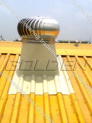 Silver Warehouse Roof Turbine Ventilator