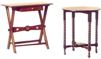 Handmade Teak  Rosewood Side Tables