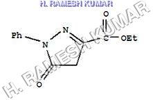1-Phenyl-3-Carbethoxy-5- Pyrazolone (1:3:5 P.C.P) Cas No: 89-33-8