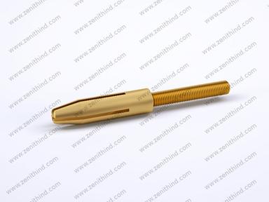 Golden Brass Earth Pin
