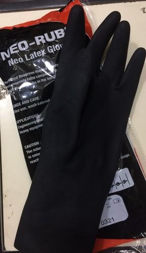Green Neoprene Latex Gloves