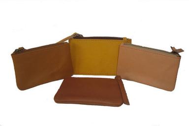 Brown Small Leather Pouch