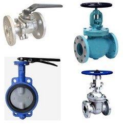 Blue And Silver Mechanical Valves