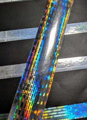 Holographic Bopp/Pet Security Tapes Film Length: 100-500  Meter (M)