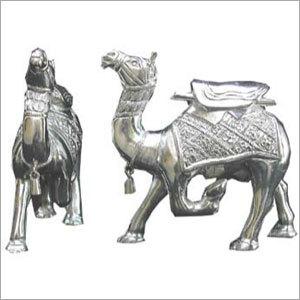 Silver Camel Statue