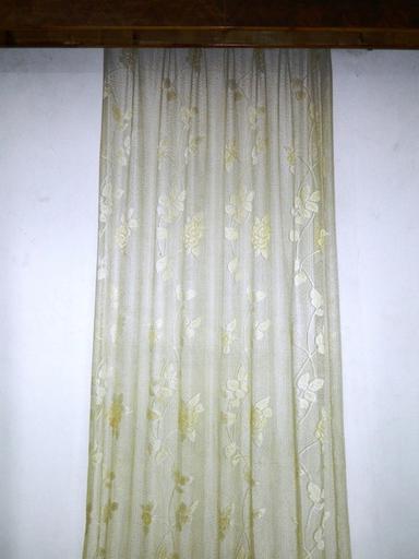 White Home Furnishing Curtains 