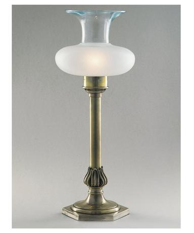Glass Brass Table Lamps