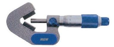 Silver V-Anvil Micrometer