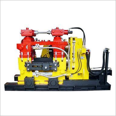 Yellow And Red Mill Stand Machine