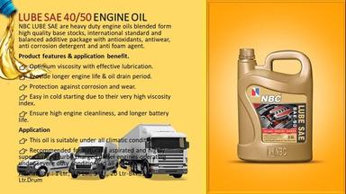 Lube Sae 50 Application: Truck Use