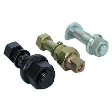 Black Hub Bolts With Nuts