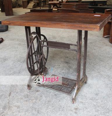 Indian Vintage Sewing Machine Converted Table