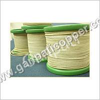 White Glass Coated Wire