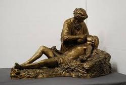 Golden  Bronze Sculpture
