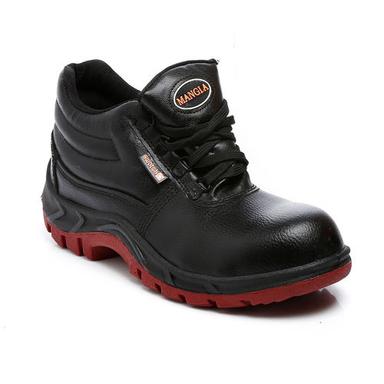 Black Pvc Safety Shoes