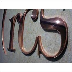 Copper Signage Application: Industrial